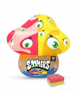Zoomers DUO Magic Mushroom Gummies straw/nana